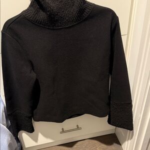 Banana Republic Black Cowl Neck Sweater